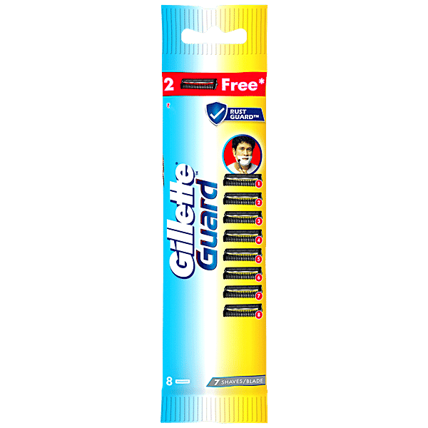 Gillette Guard Cartridges 6 + 2 Free